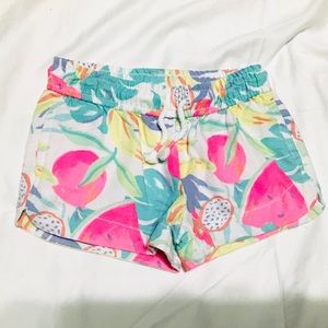 🌻Toddler Girls cotton shorts 2T fruit prints